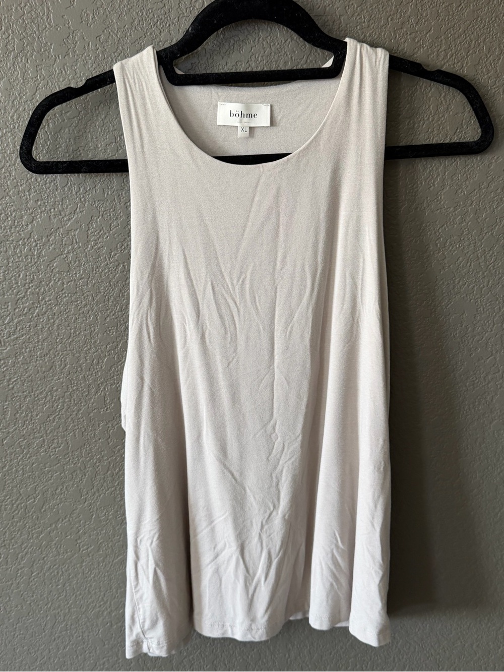 bohme light grey Scoop Neck Tank Top